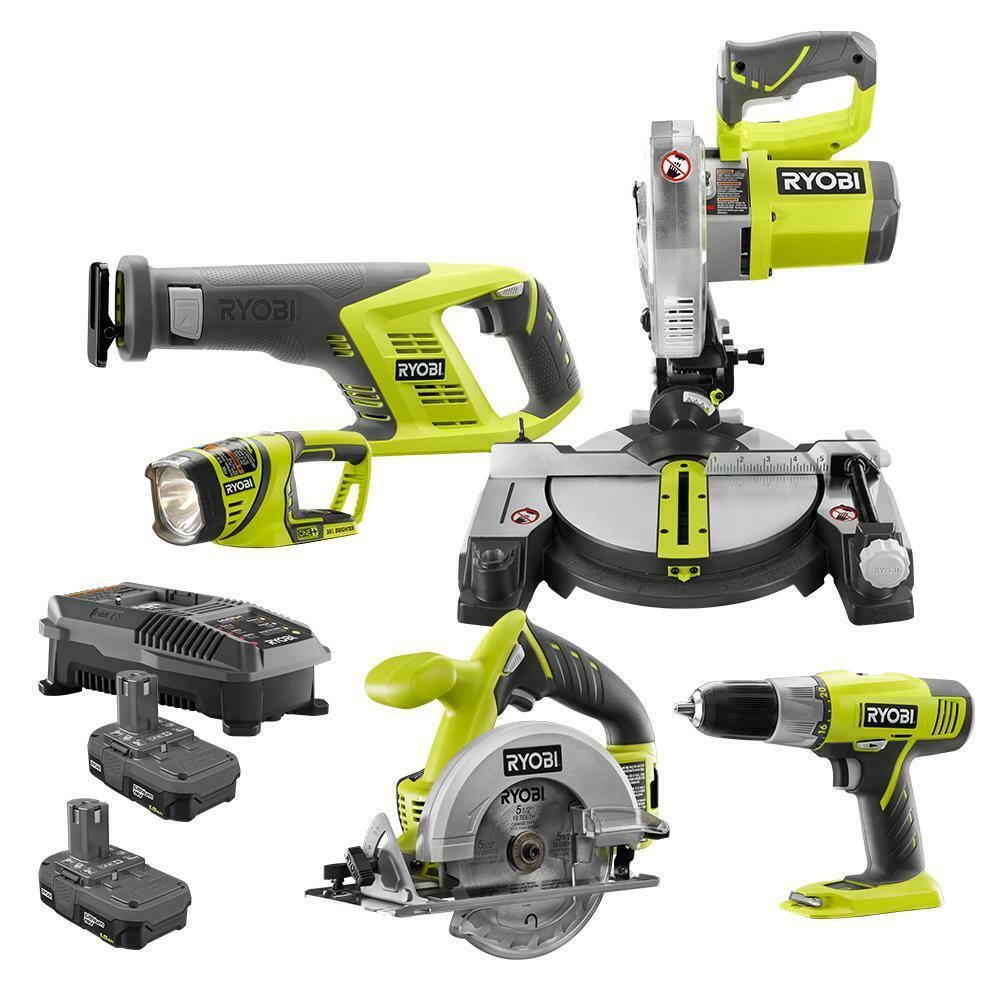 Ryobi One+ 18 Volt Lithium Ion Cordless Lawn Mower Kit : RYOBI ONE+ 9 in. 18-Volt Lithium-Ion Cordless Edger / Ryobi 33cm lawnmower 4.0ah kit rlm18x33b40 18v one+.