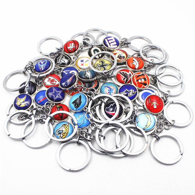 2020 Wholesale Mix Football Sports Keychains Keyring America Football