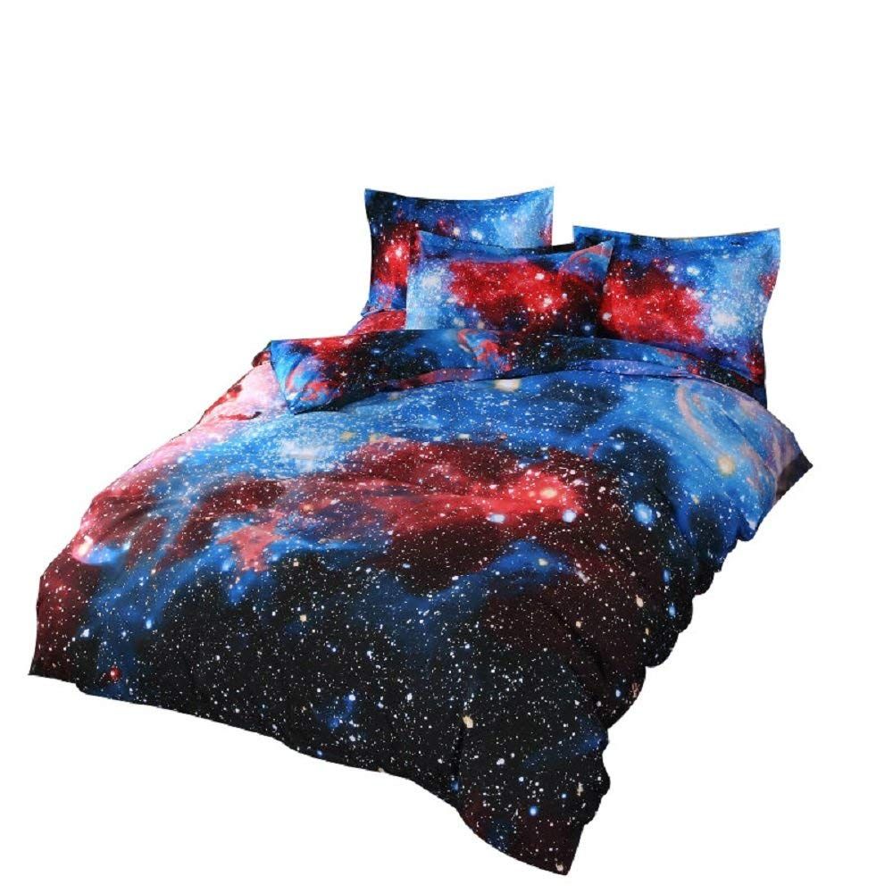 Galaxy Print Bedding 3d Outer Space Set Quilt Bed Pillow Galaxy Print Bedding 3d Outer Space Set Quilt Bed Pillow Duvet Cover Full Queen Twin King Size 3 20 Plaid From Jasm
