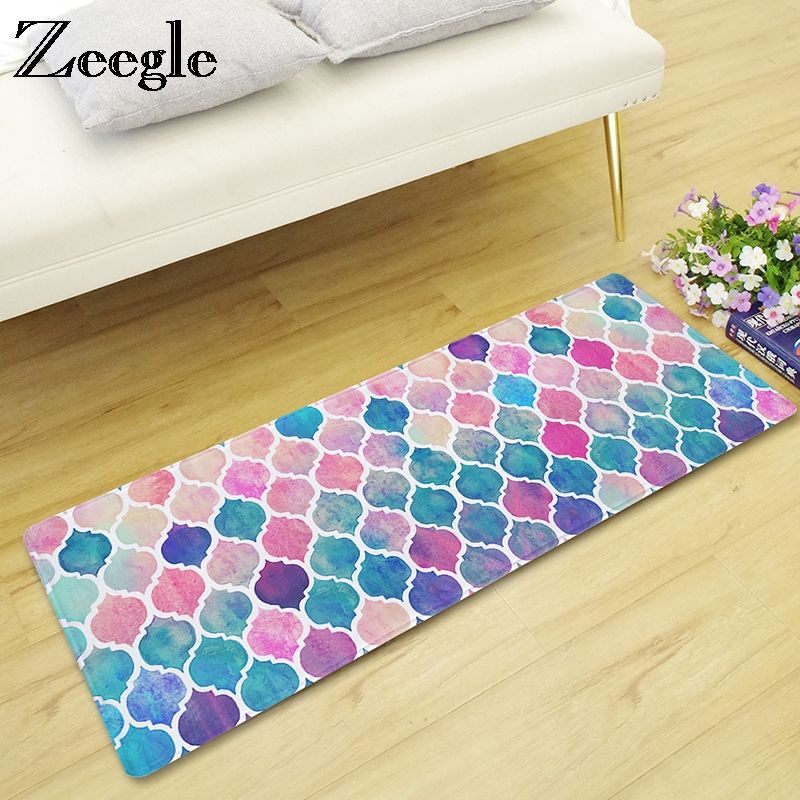 Zeegle Home Kitchen Carpet Floor Mat Long Area Rug For Living Room Zeegle Home Kitchen Carpet Floor Mat Long Area Rug For Living Room Doormat Outdoor Mats In The Hallway Coffee Table Foot Cushions Clearance