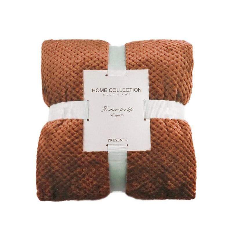 Hot Weighted Blanket Sleep Deep Full Solid Color Soft Warm For People