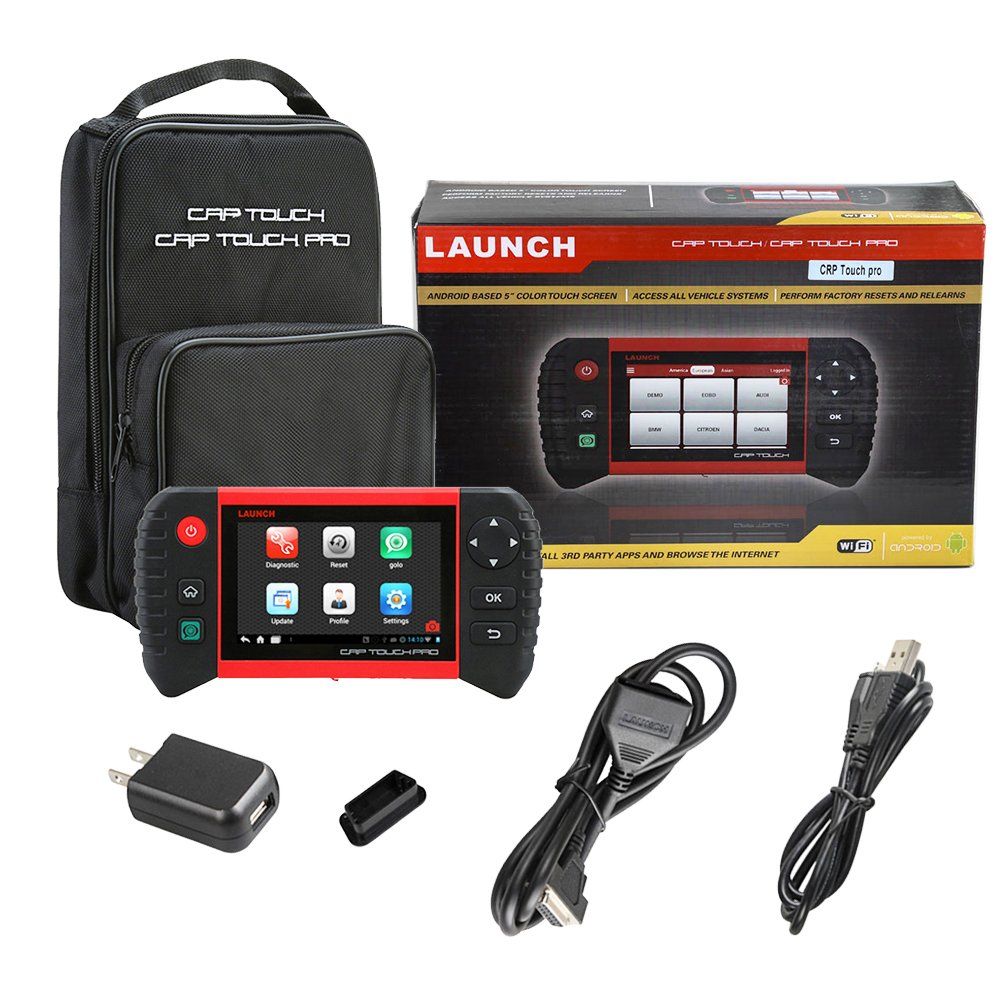 LAUNCH Scanner CRP Touch Pro 5.0 With Full System Diagnostic Scan Tool