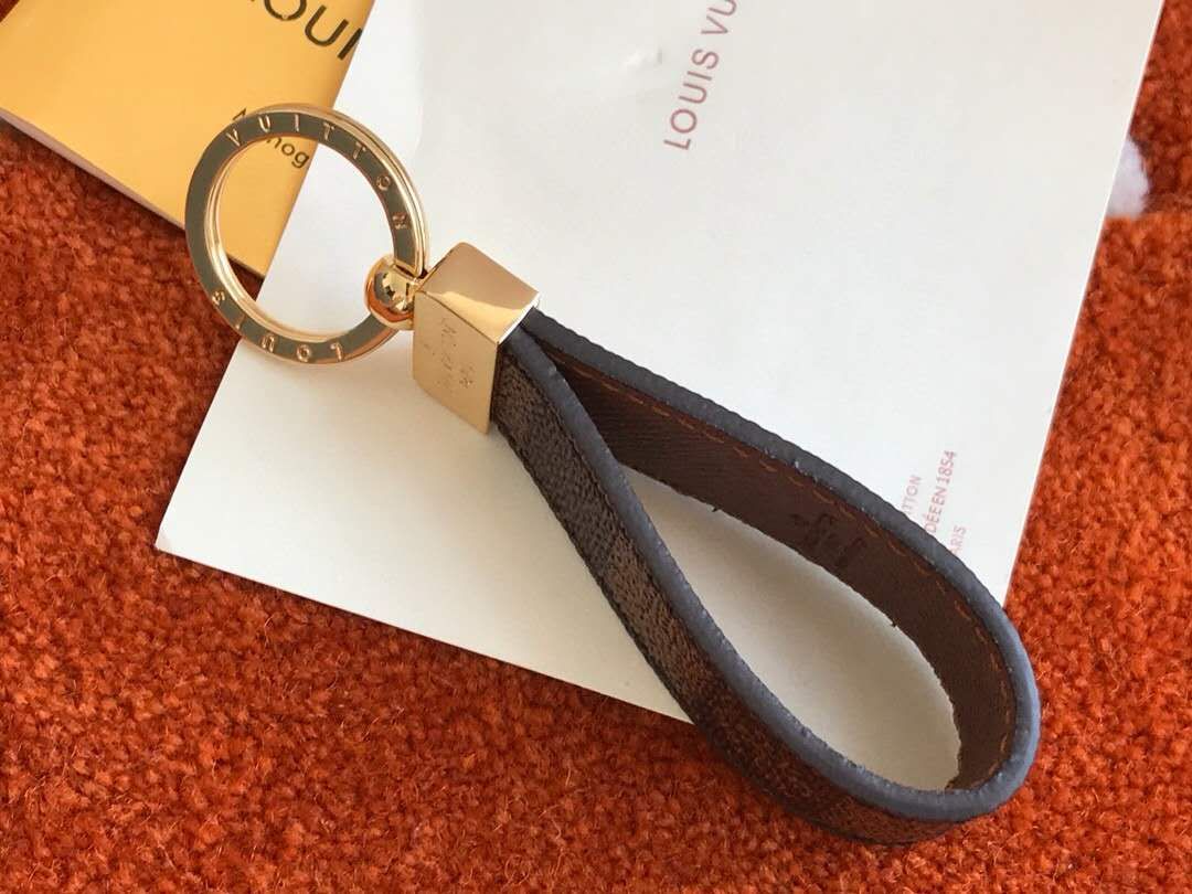 Classical Luxury Keychain Romantic Pu Keyrings Leather Fashion