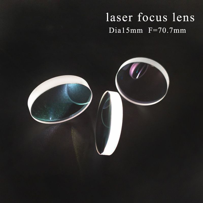 2020 Fiber Laser Focus Lens Dia 15mm FL=70.7mm JGS1 Quartz 1064nmAR