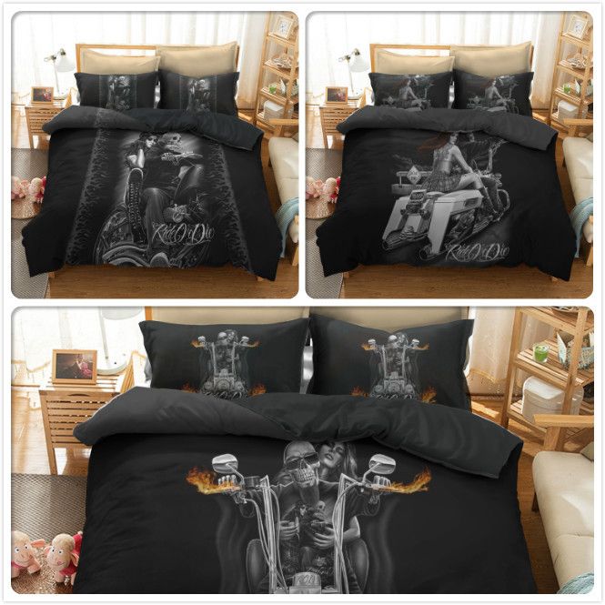 6 Styles Skull Beauty 3d Printed Twin King Size Bedding Sets Bed 6 Styles Skull Beauty 3d Printed Twin King Size Bedding Sets Bed Sheets Queen Comforter Set Blue Ladybug