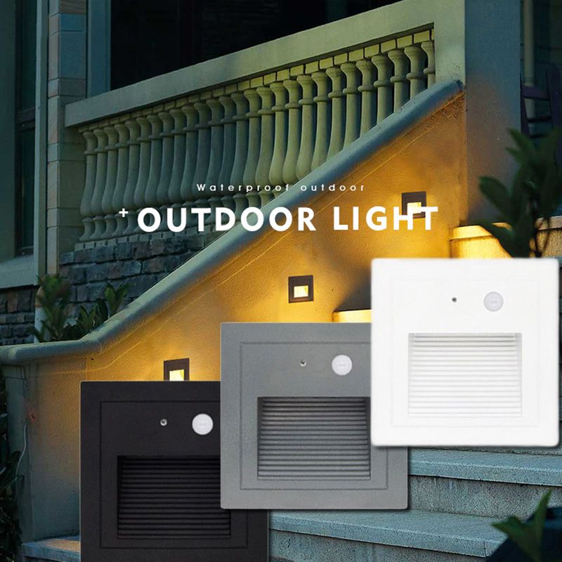 86mm Outdoor Led Step Light Waterproof Stair Pir Motion Sensor 86mm Outdoor Led Step Light Waterproof Stair Pir Motion Sensor Wall Underground Lamp Lighting Deck Footlights 85 265v Ip65 Uk 2019 From Ok360