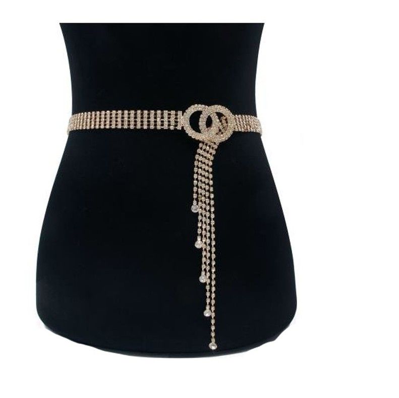 Beautiful Womens Belt Waist Chain Diamond Designer Woman Belts Elegant Waist Chains For Women ...