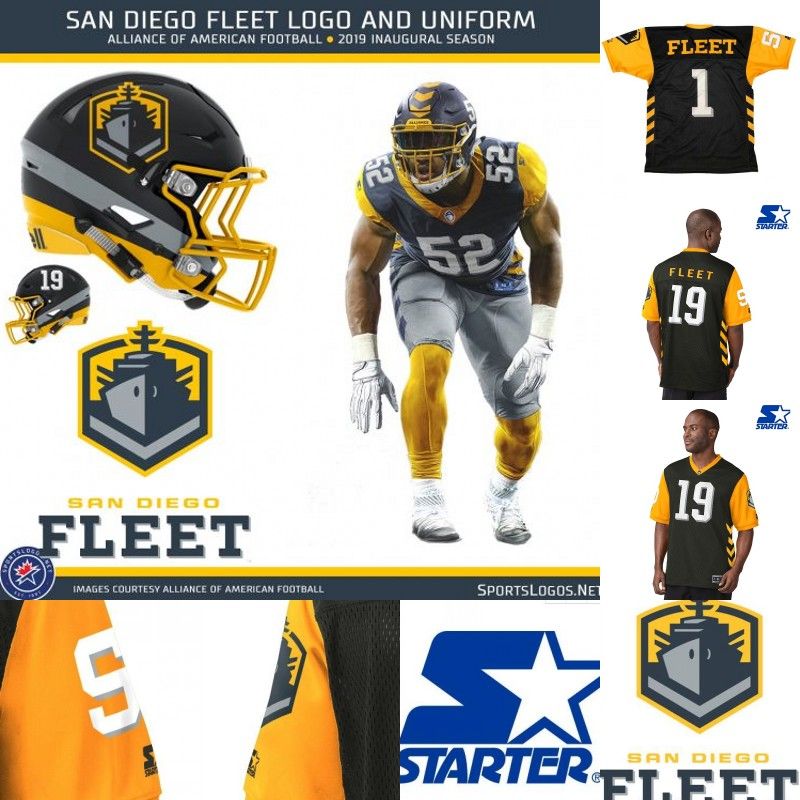 2019 Mens San Diego Fleet Jersey 11 Mike Bercovici 39 Terrell Watson