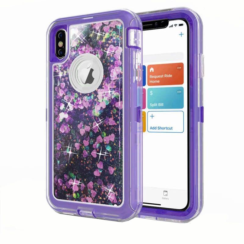 Glitter Girls 3 In 1 Phone Cases For Iphone Xs Max X Xr Bling
