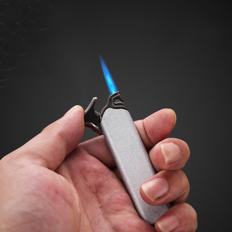 2021 HONEST Strip Jet Lighter Tiny Refillable Butane Adjustable Stright