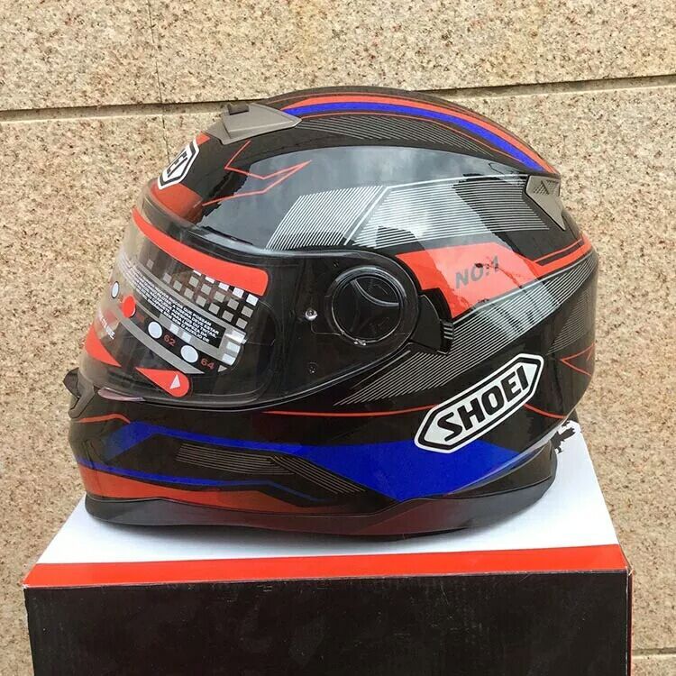 shoei dual visor helmet