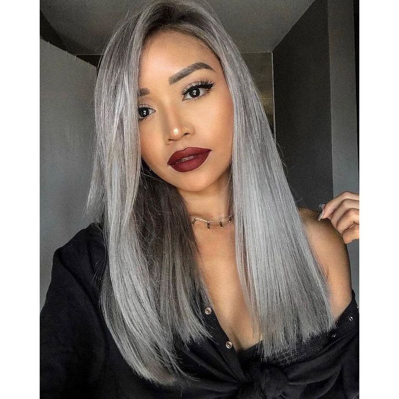 Color para el cabello plata – Peinados de mujer de moda
