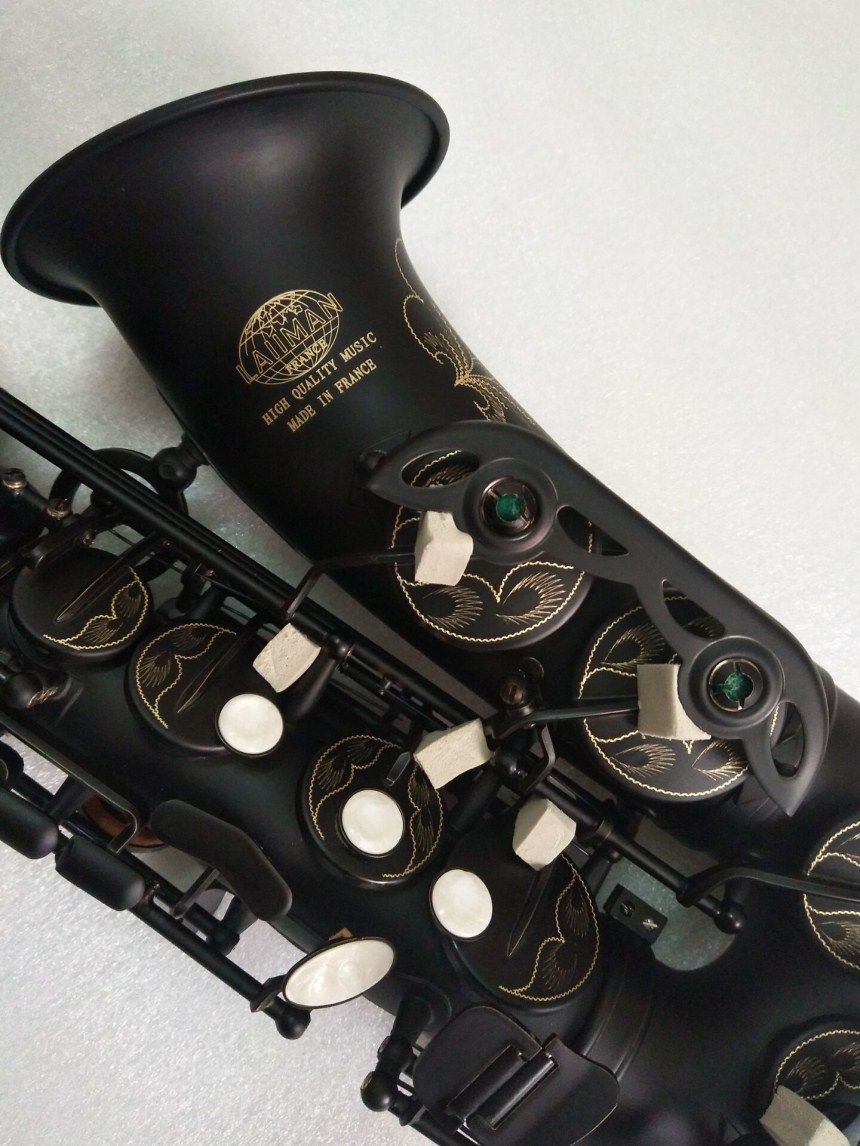 France Lehmann Musical Instrument Saxophone E Flat Alto Saxophone Black