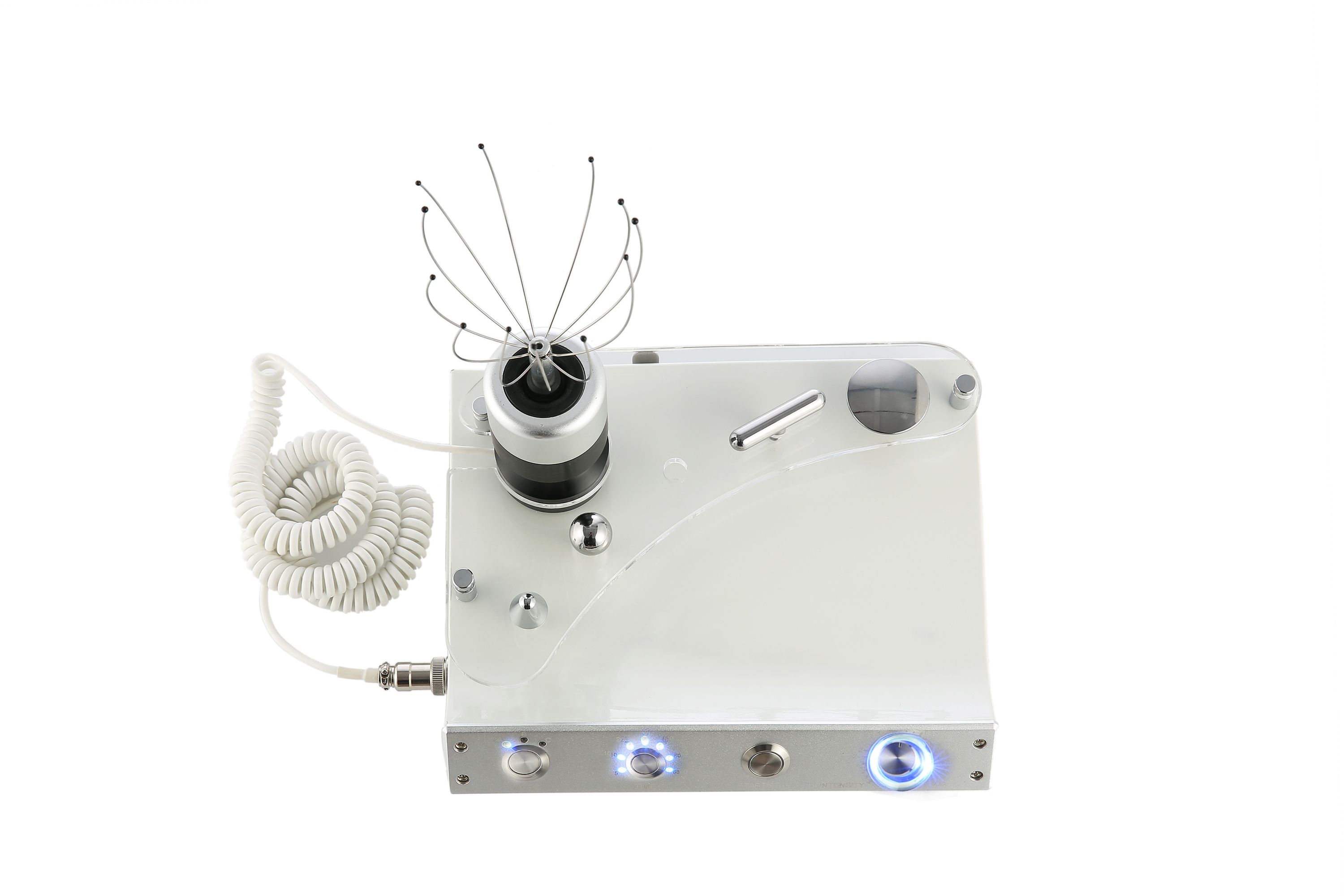 Vibro Acoustic Therapy Head Massager Vibration Facial Massage Newest