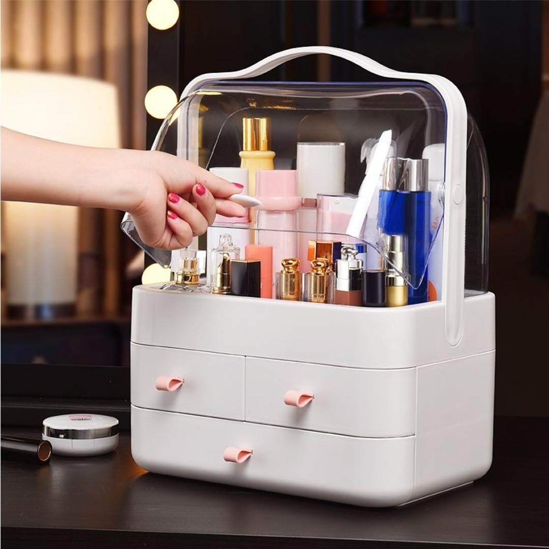 Makeup Storage Box With Drawers Saubhaya Makeup