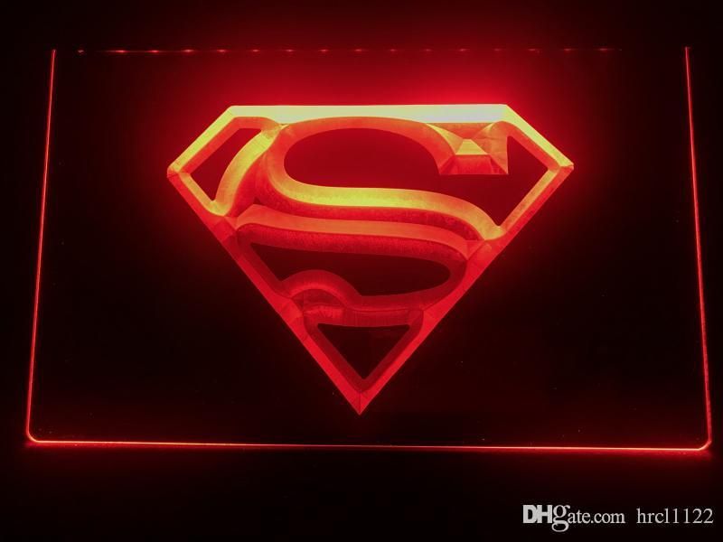 G003b Superman LED Neon Light Sign Car Led Light Strips Dmx Led Strip
