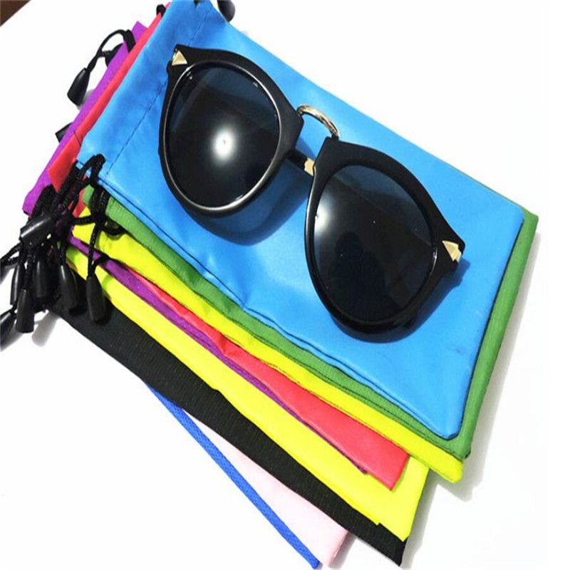 ful Sunglasses Pouch Dust Waterproof Sunglass Bag Portable Drawstring