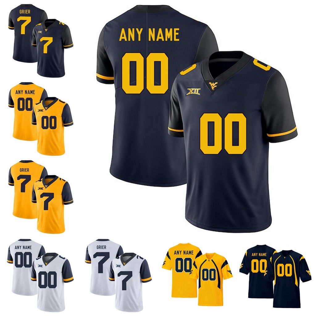 Discount West Virginia Mountaineers Football Jerseys WVU Dante Stills