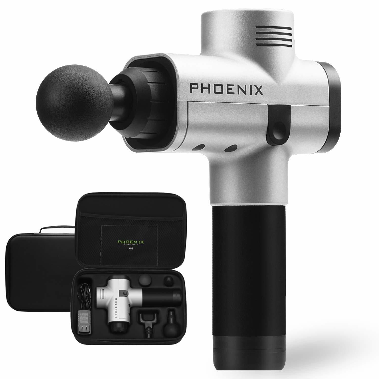 2019 Electronic Therapy Body Massage Guns 3 Files 24V Brushless LED