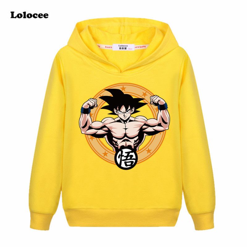 3 14y Children Clothes Japan Son Goku Anime Dragon Ball Z Kids Hooded Sweatshirts Cartoon Super Saiyan Boys Girls T Shirt Tees Y190516 - goku roblox t shirt