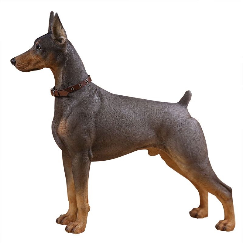 doberman pinscher statue