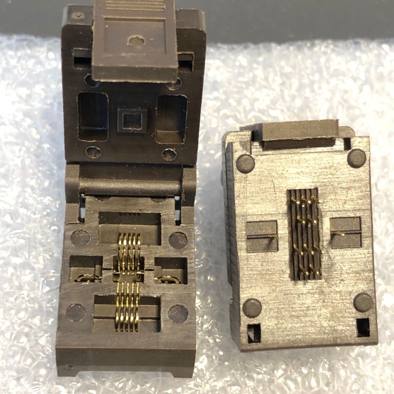 2020 QFN10 0.5 3X3 IC Test Socket QFN10P 0.5mm Pitch 3x3mm DFN10 With 2