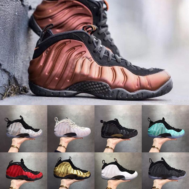 2019 2019 Foam One Pro Mens Basketball Shoes Penny Hardaway Tan Galaxy