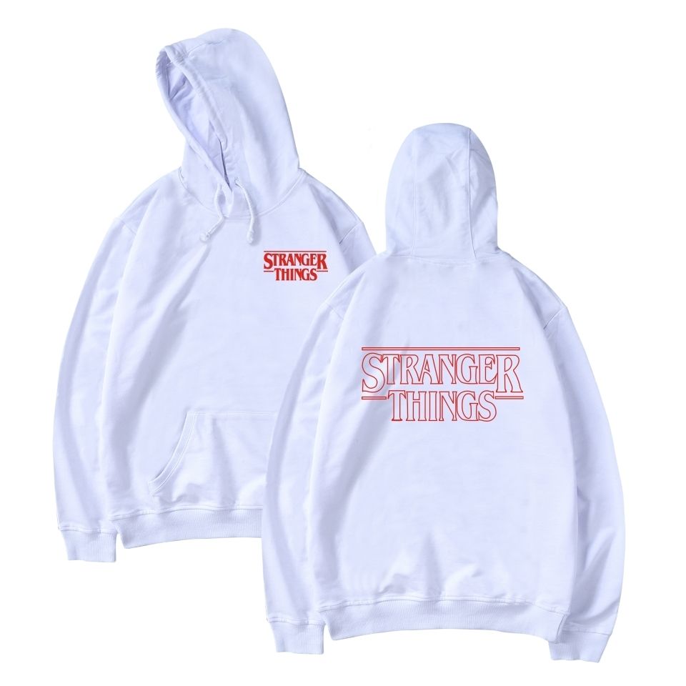 white stranger things sweatshirt