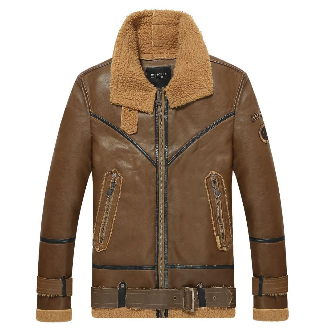 Cross Border For Sd Through Wish Fur One Pu Cross Border For Sd Through Wish Fur One Pu Leather Jacket In Europe And The Wind Big Yards Oversized Womens Coat Mens Coats