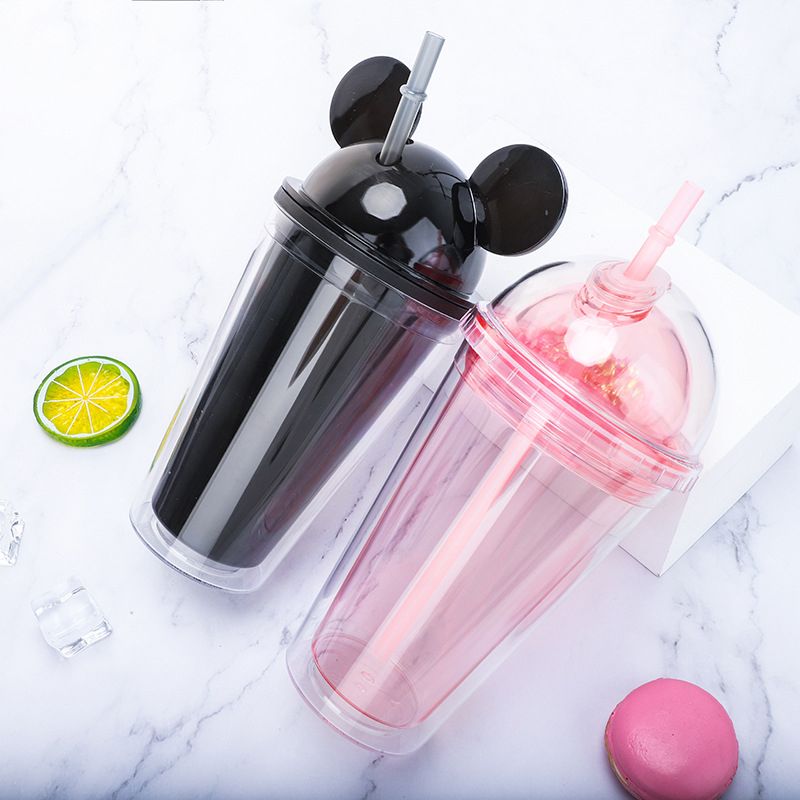 2021 Fast Shipping Cute DIY Multicolors Tumblers With Lids And Straws