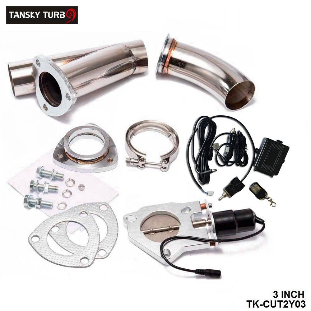 TANSKY Electric Exhaust 3.0 Cutout/Ecutout W/Switch /Remote /Switch