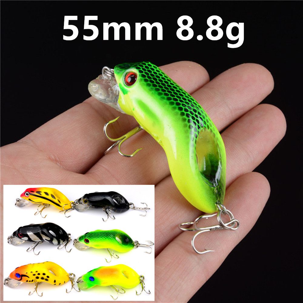 2021 55 Mm 8.8 G Frog Fishing Hooks Fishhooks 6 Hook