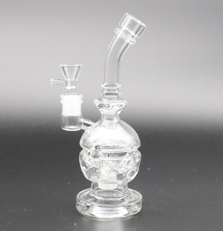 2020 Skull Glass Bong Fab Egg Bongs Original Faberge Egg Water Pipe