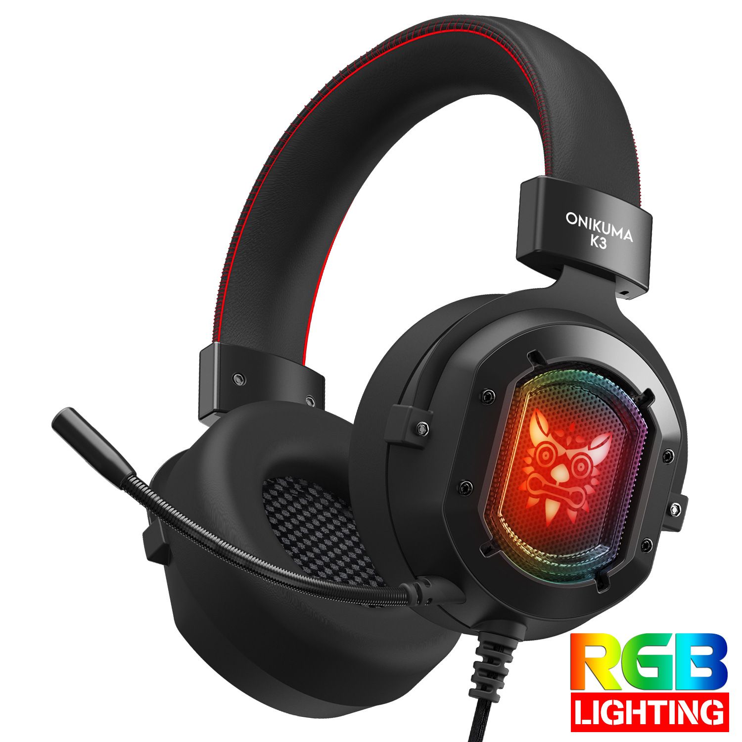 Gaming Headset Casque Stereo Game Headphones Earphone With Mic Rgb