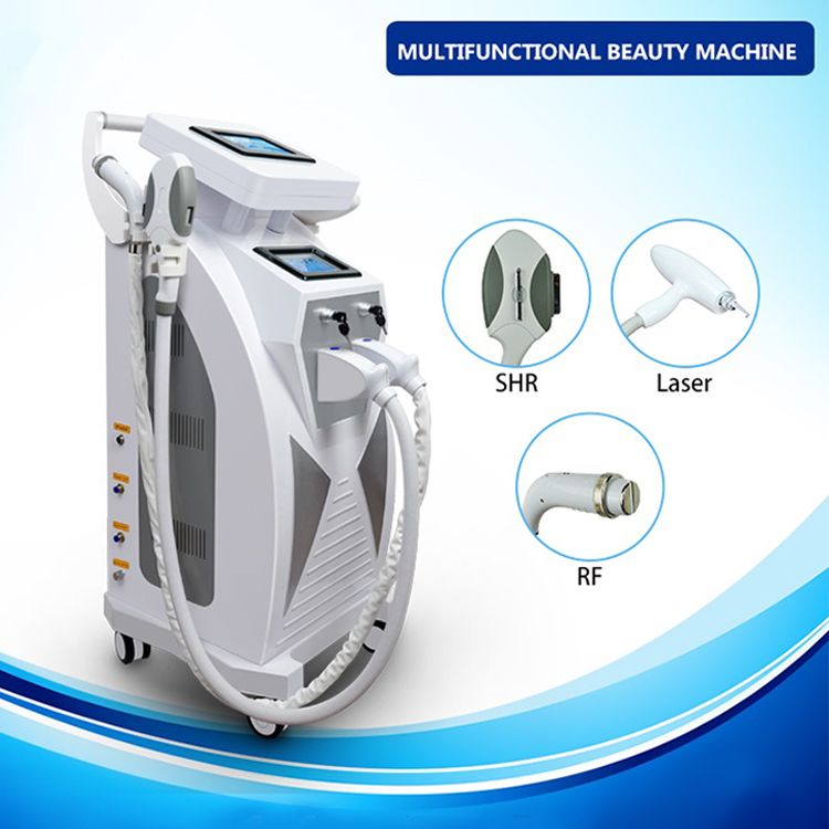 Beauty Machine Of 3 In 1 Skin Rejuvenation E Light Ipl Rf Nd Yag