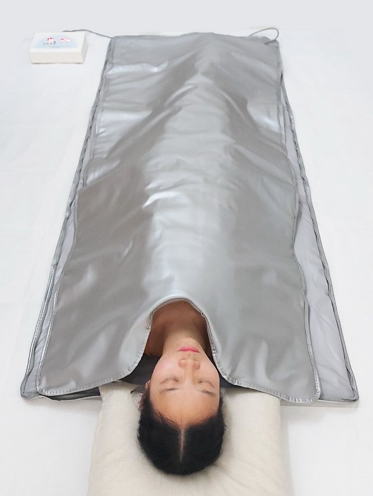 Home Use Portable Far Infrared FIR Sauna Blanket Slimming Heating