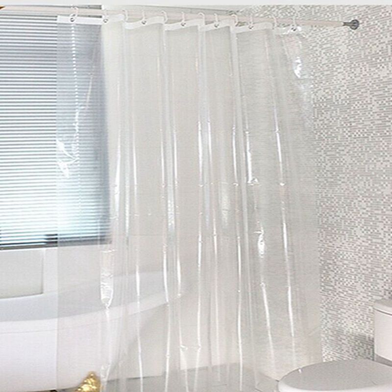 2020 Plastic Shower Bath Liner Clear Curtain For Bathroom Waterproof