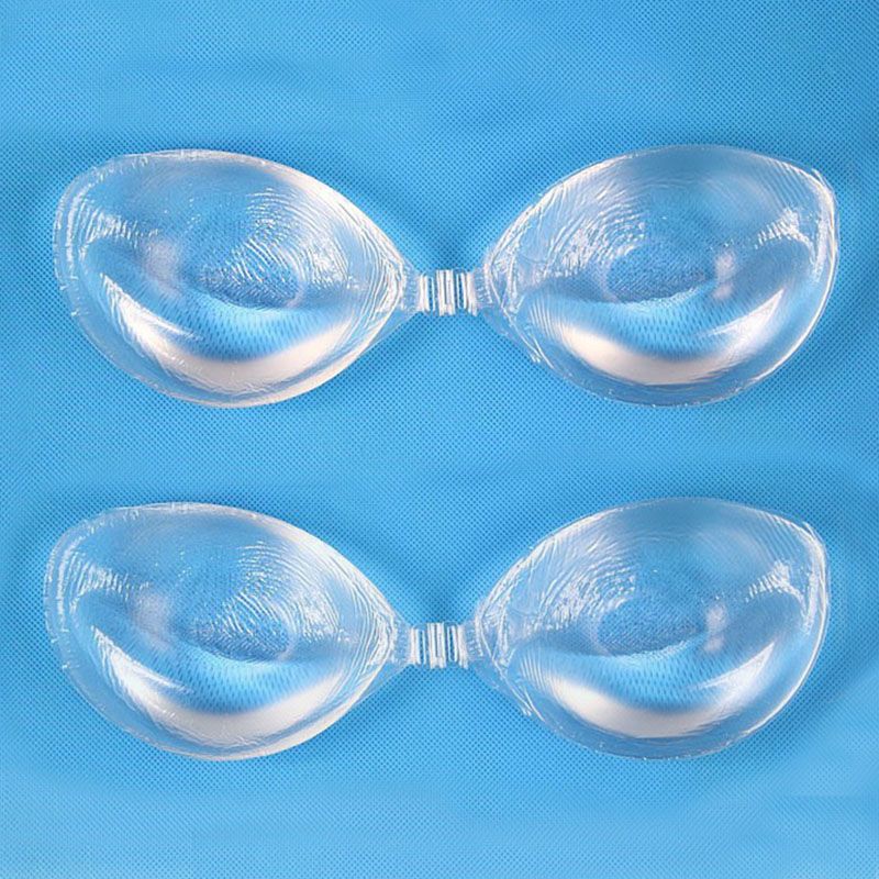 2021 Self Adhesive Silicone Bra Breast Stick Gel Transparent Bras Push Up Women'S Underwear