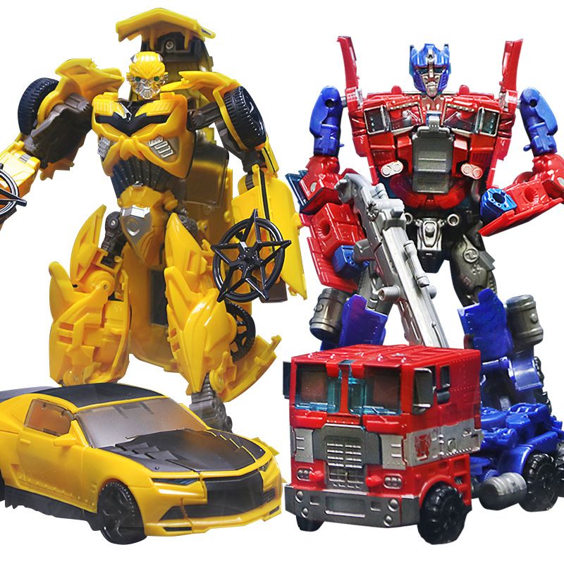 robot yellow car