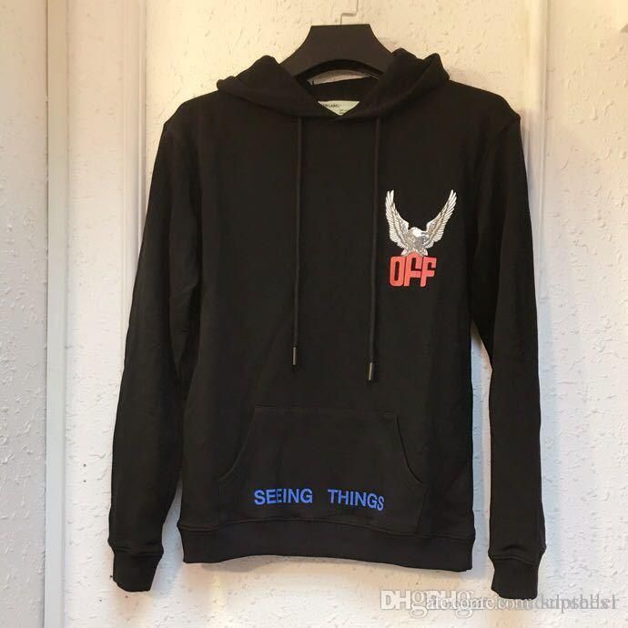 Casual Con Niños Adolescentes Sudaderas Hip Autumn Negras Off Sudadera Los White Suéteres Para Eagle Capucha Hoodie Hombre Flying Hop Nw8Pn0OXk