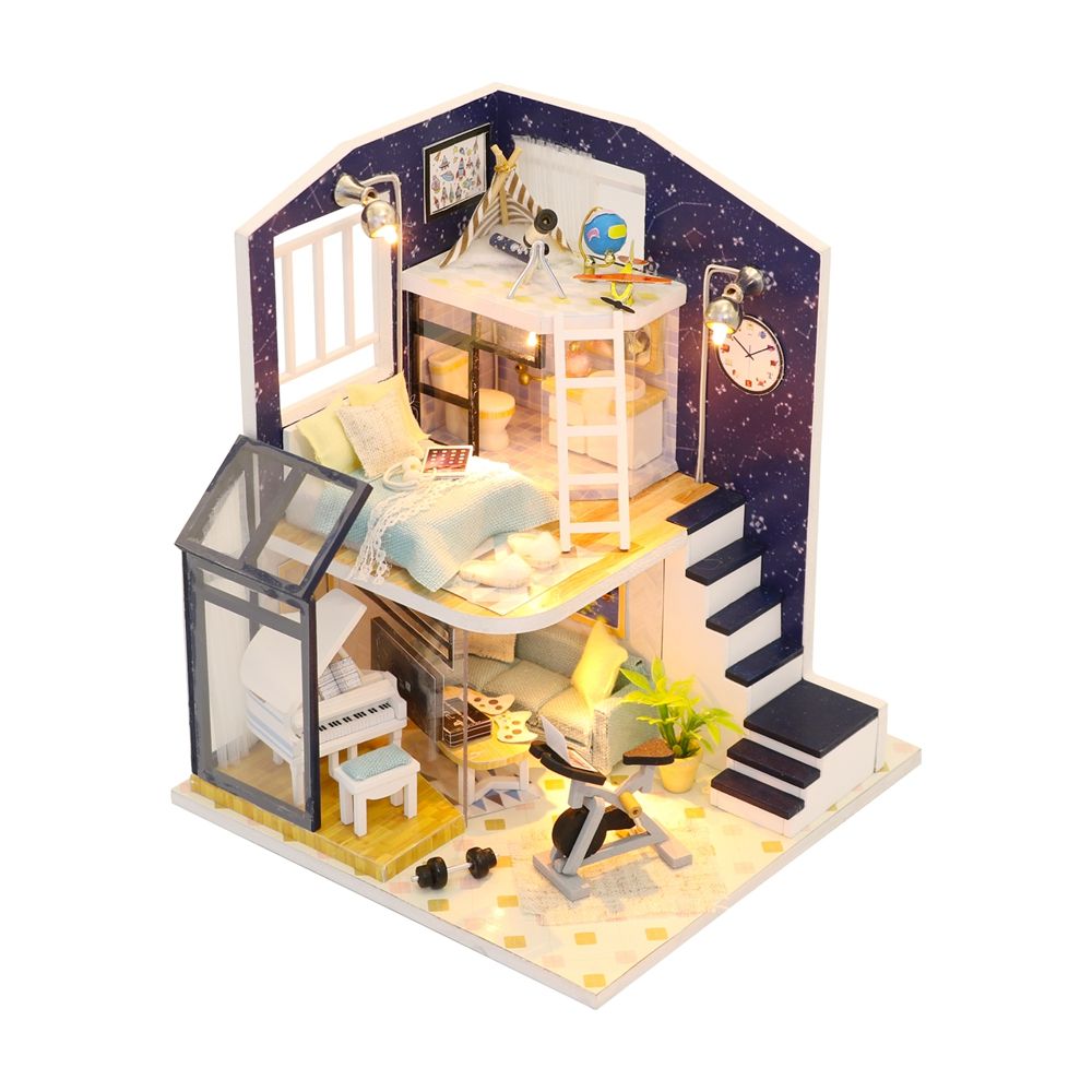 Acquista Nuova Casa Delle Bambole Fai Da Te In Miniatura Con Mobili