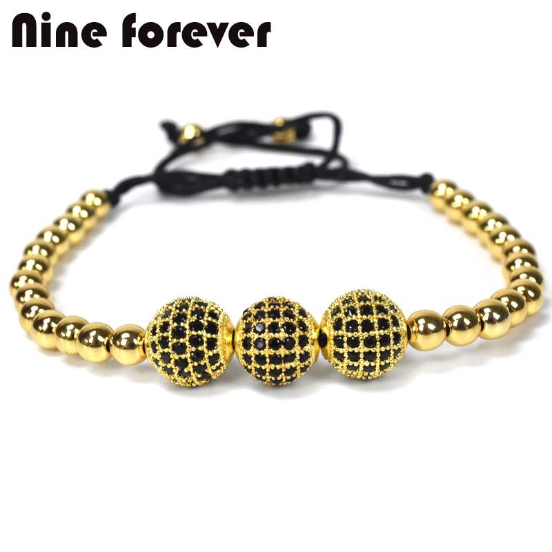 Acquista Nove Sempre Gioielli Ciondoli Corona Uomo Coppia Bracciale Perline Macrame Bracciali Donna Pulseira Masculina Pulseira Feminina A 22 25 Dal Ck10 Dhgate Com