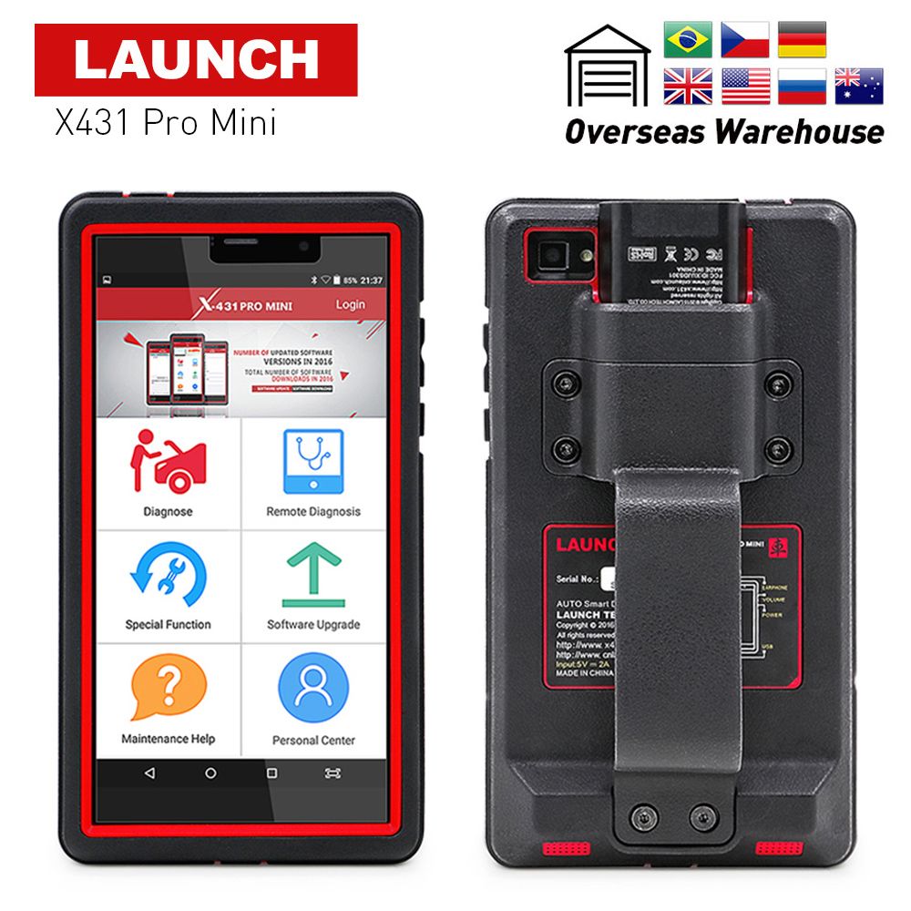 Launch X431 Pro Mini With Bluetoothwifi 2 Years Free Update Online