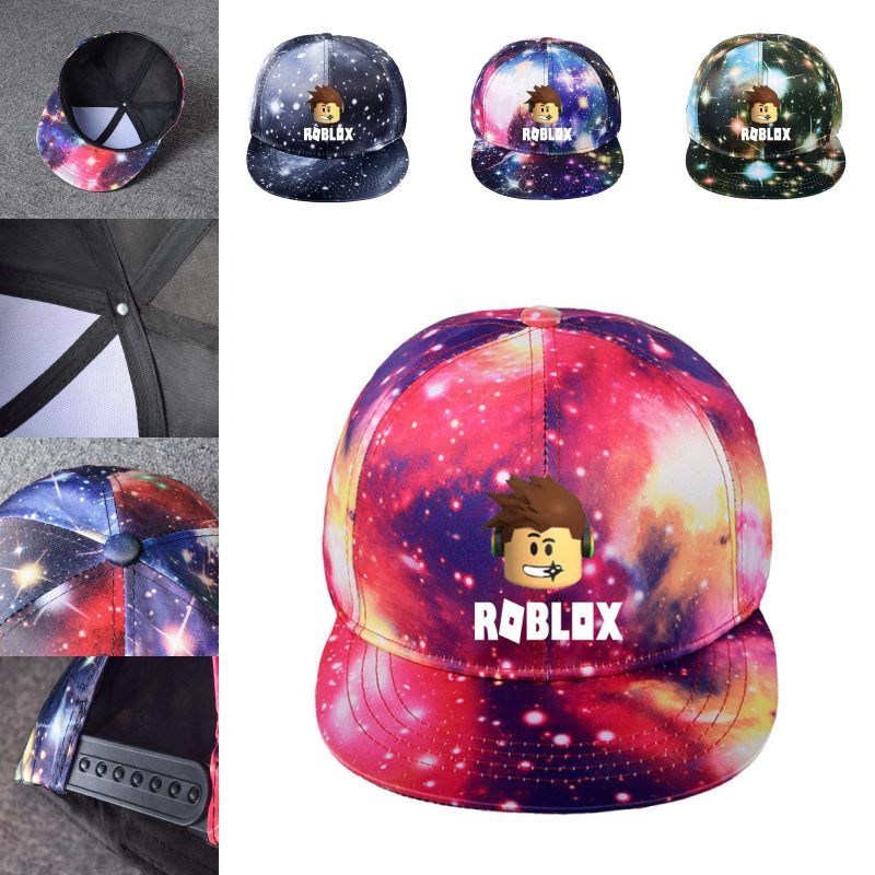 Adjustable Game Roblox Cap Kids Baby Girl Boy Summer Sun Hats Caps Cartoon Baseball Snapback Hats -