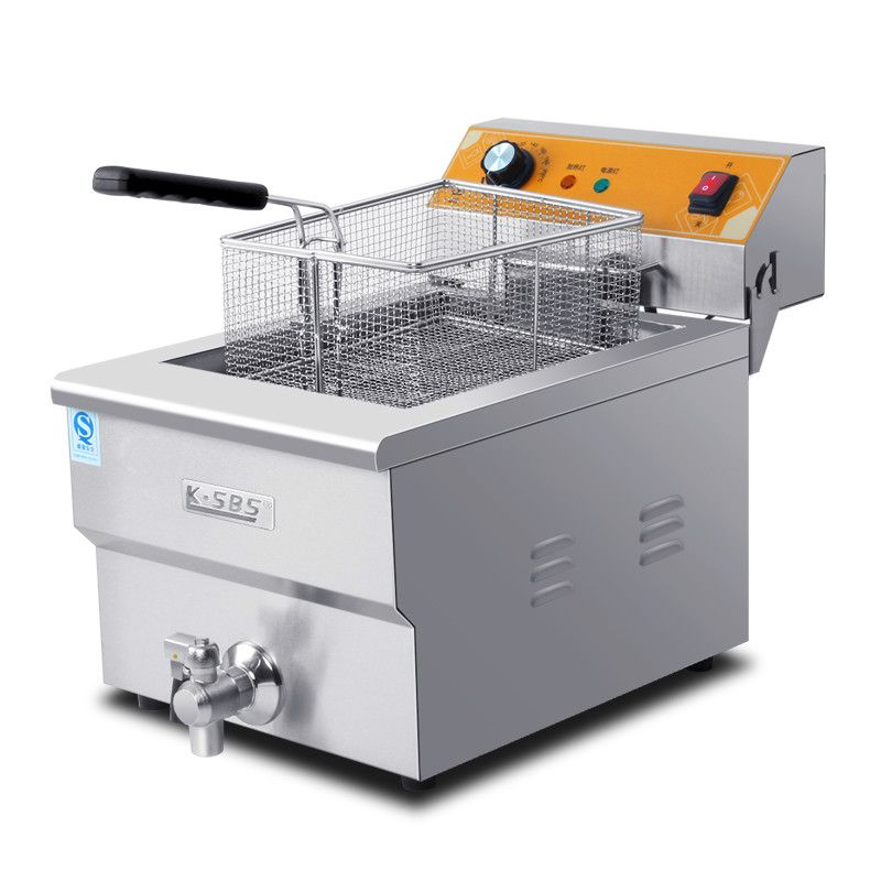 2020 Fryer Frying Pan Commercial Frying Pot Single Cylinder Electric