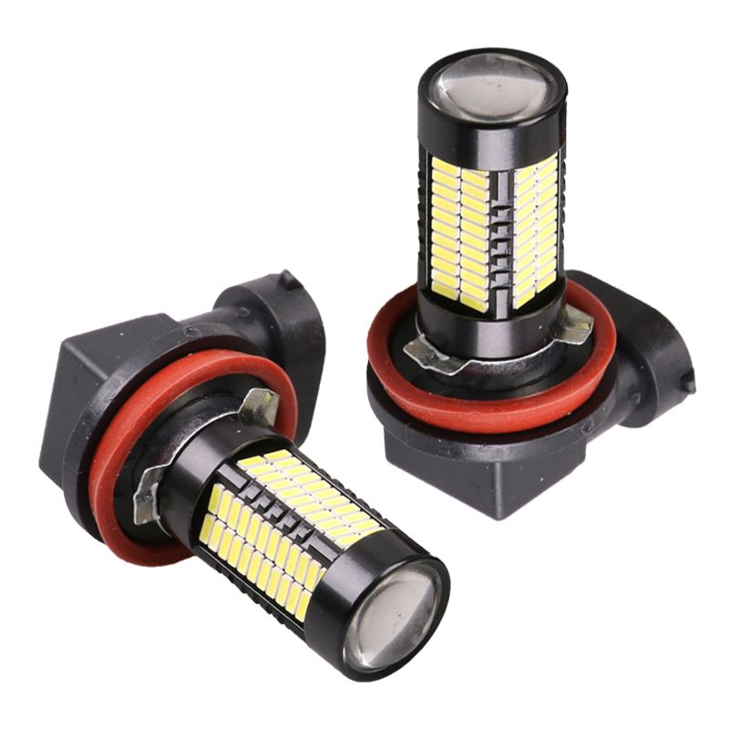 Ampoule Led Drl Voiture 9005 1200lm Hb4 Phares 2pcs Journée 9006 H8 Lampe Auto Hb3 De Brouillard