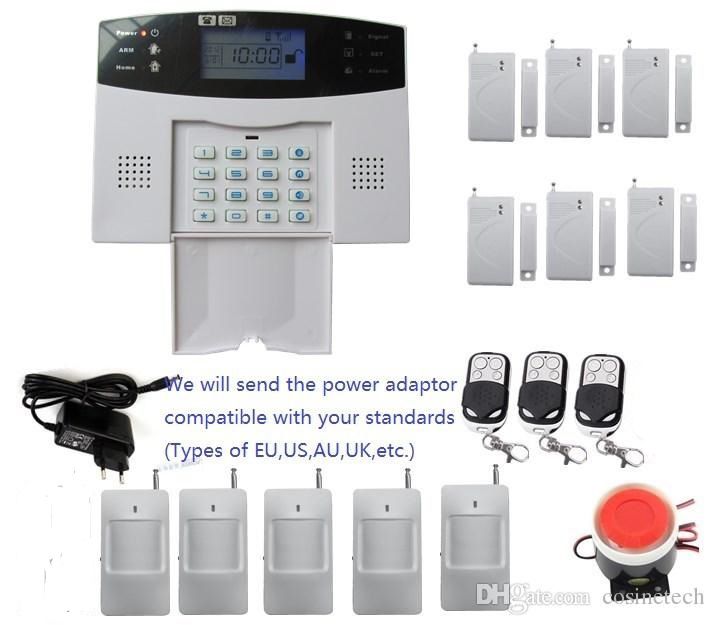 App Controlled DIY Alarm Kit With LCD Display 7 Wired And 99 Wireless