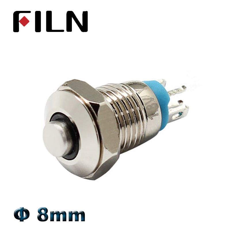 2019 8mm mini metal push button switch on off momentary high head2019 8mm mini metal push button switch on off momentary high head switch 3v 12v led illuminated push button 1 no from fried, $52 09 dhgate com