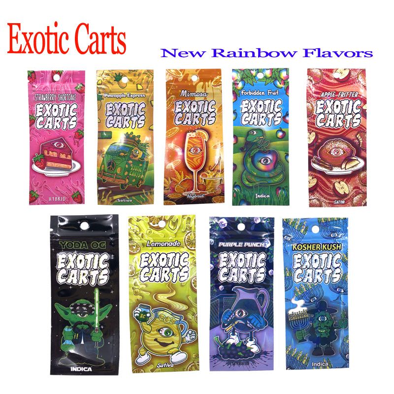 New Flavors Hot Selling Golden Exotic Carts Cartridge Child Proof