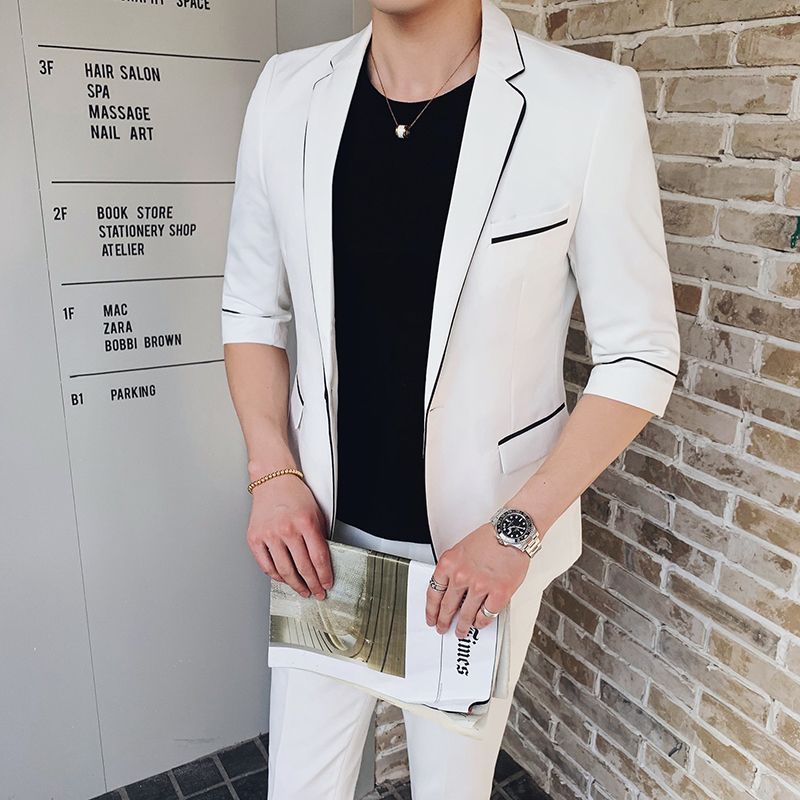 2019 Men Suit High Quality Men S Tuxedo Fashion Slim Suits Men S Business Casual Groomsman Wedding Suit Mens Suits With Pants From Hualandie 186 84 Dhgate Com